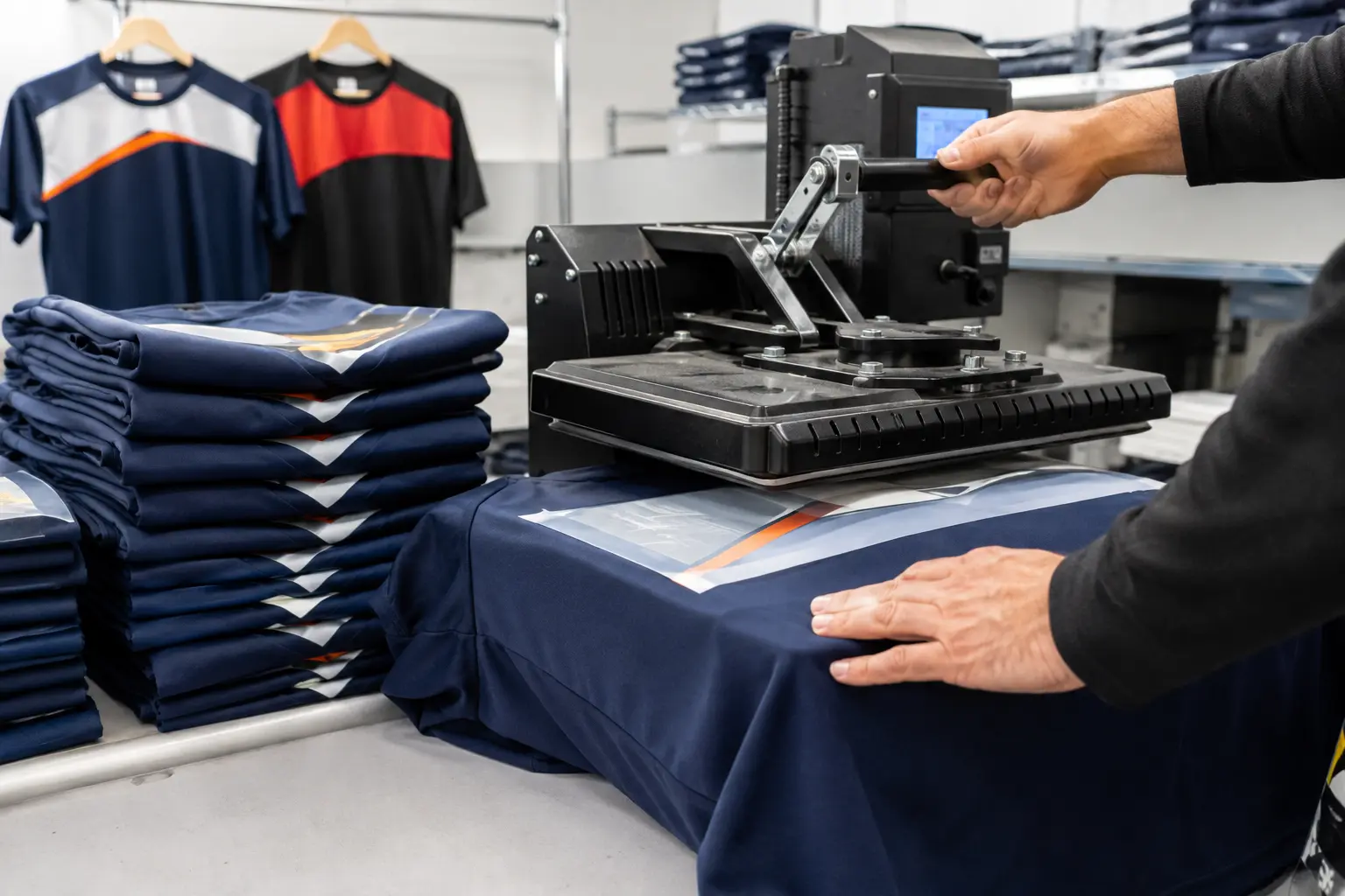Producción de camisetas personalizadas en cantidad