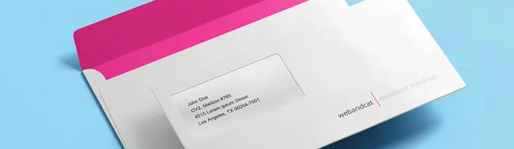 Sobres personalizados impresos