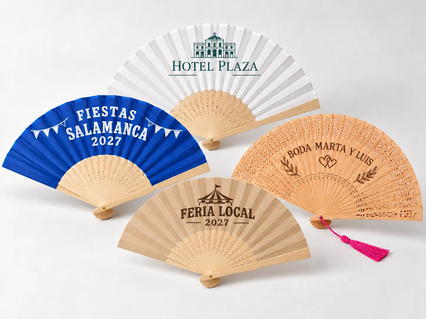 Abanicos personalizados